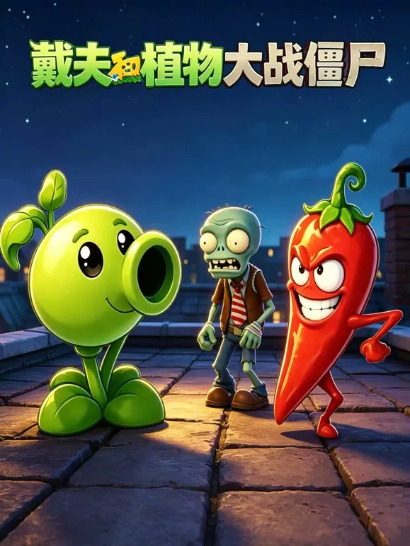 戴夫和植物大战僵尸